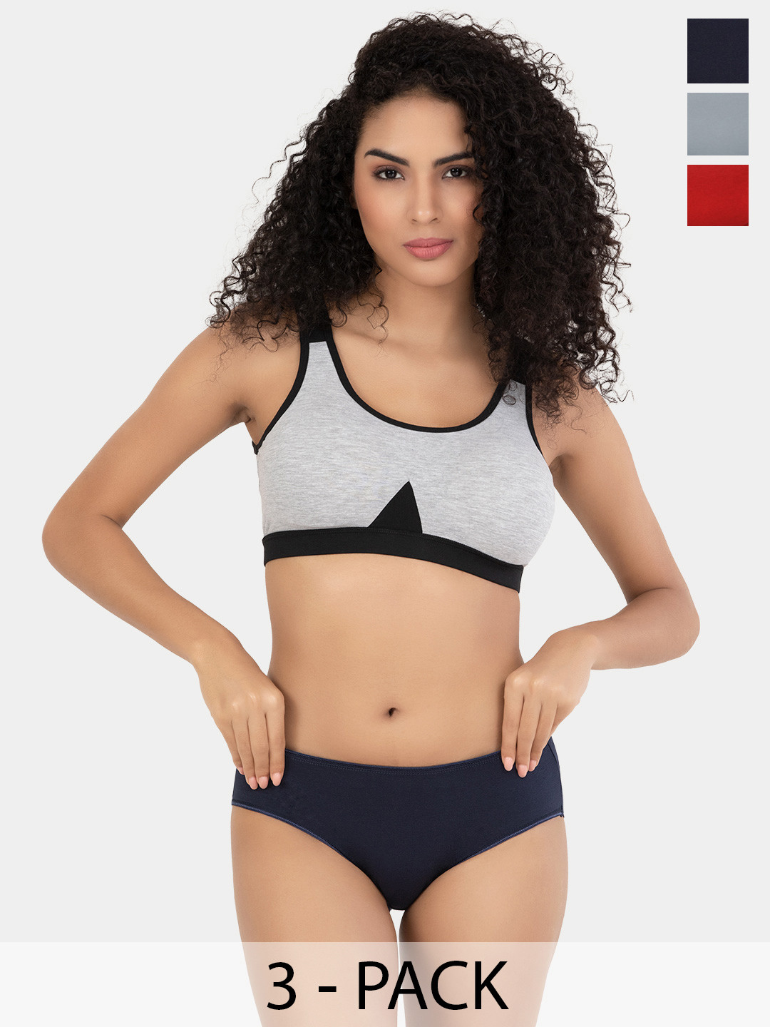 Trylo Dior Women  Full Coverage Cotton Stretch Fabric,Hipster Mid Waist Outer Elastic Panties