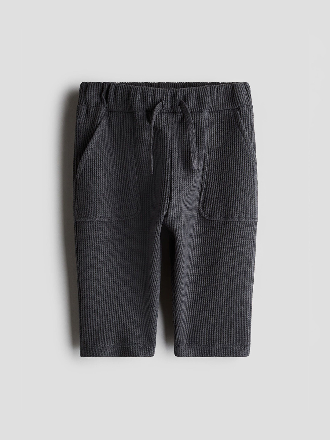 H&M Waffled Cotton Joggers