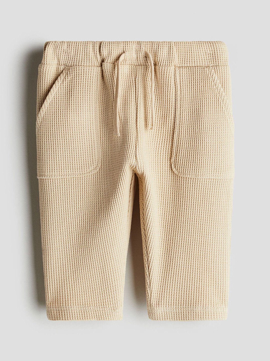 H&M Waffled Cotton Joggers