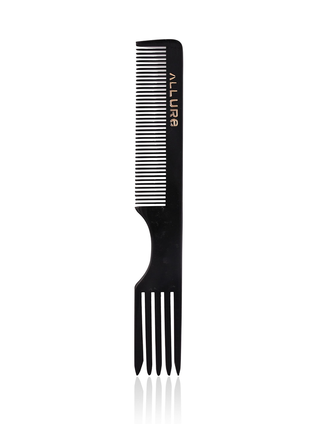 ALLURE Professional Styling Comb With 3-Prong Divider - Assorted