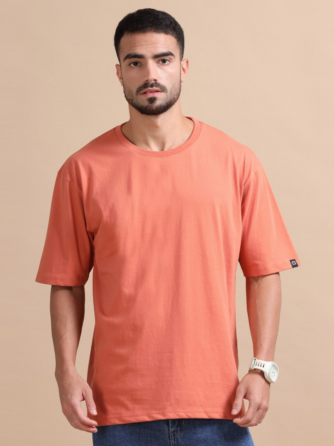 Bushirt Men Oversize Solid T-shirt