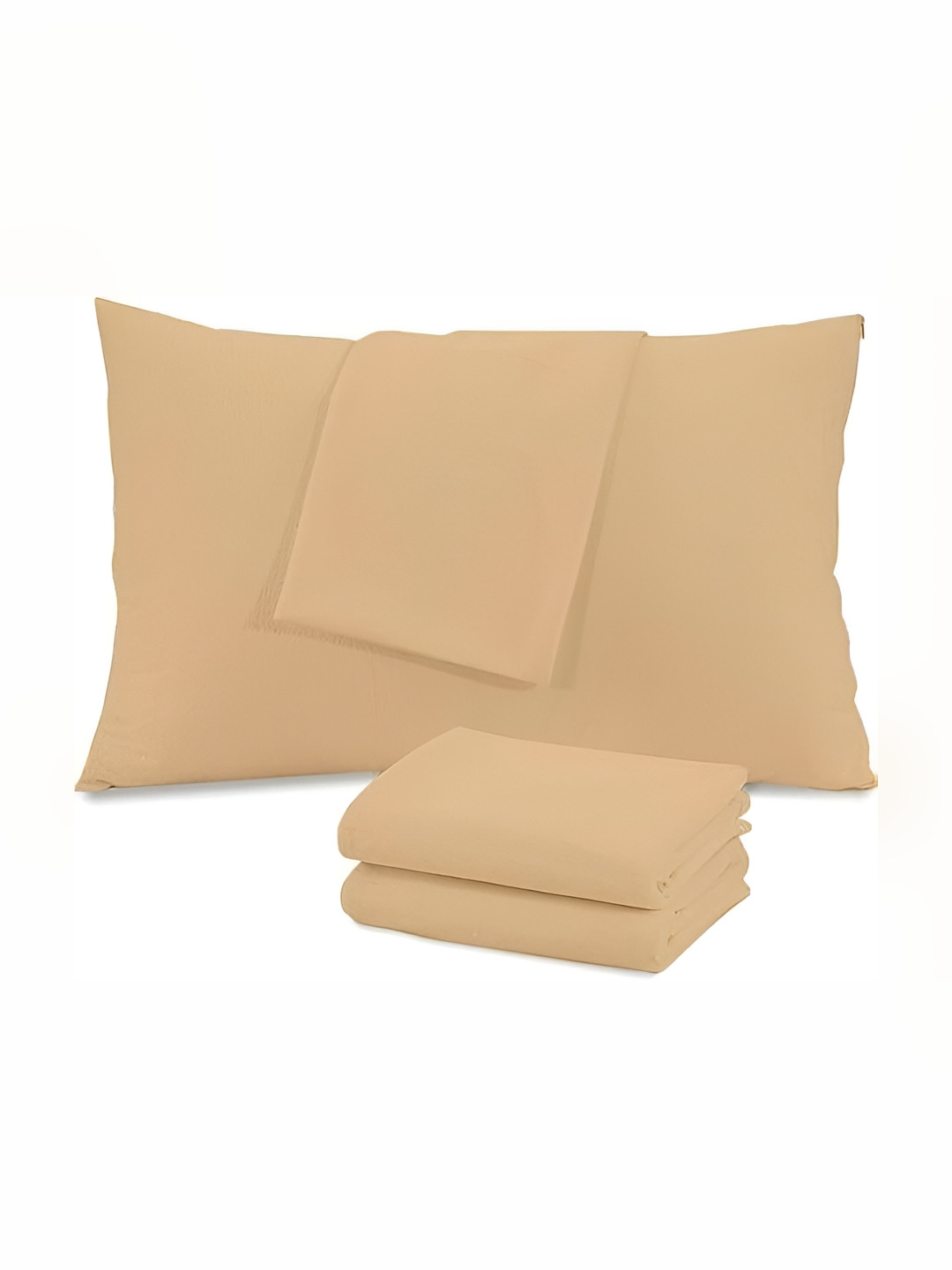 EDENWALD Beige 2 Pieces Pillow Protectors