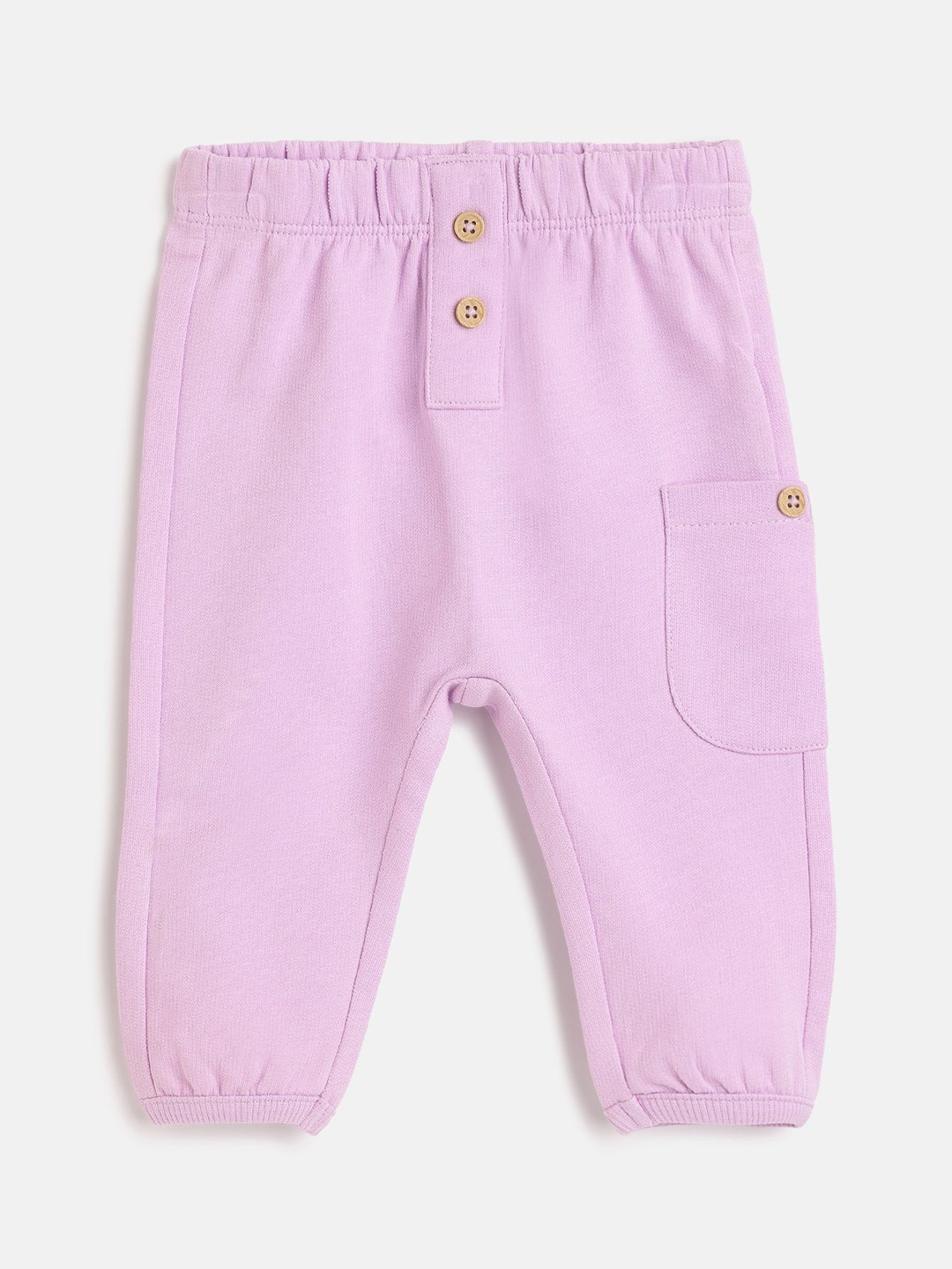 Chicco Girls Cotton Relaxed Joggers Trousers