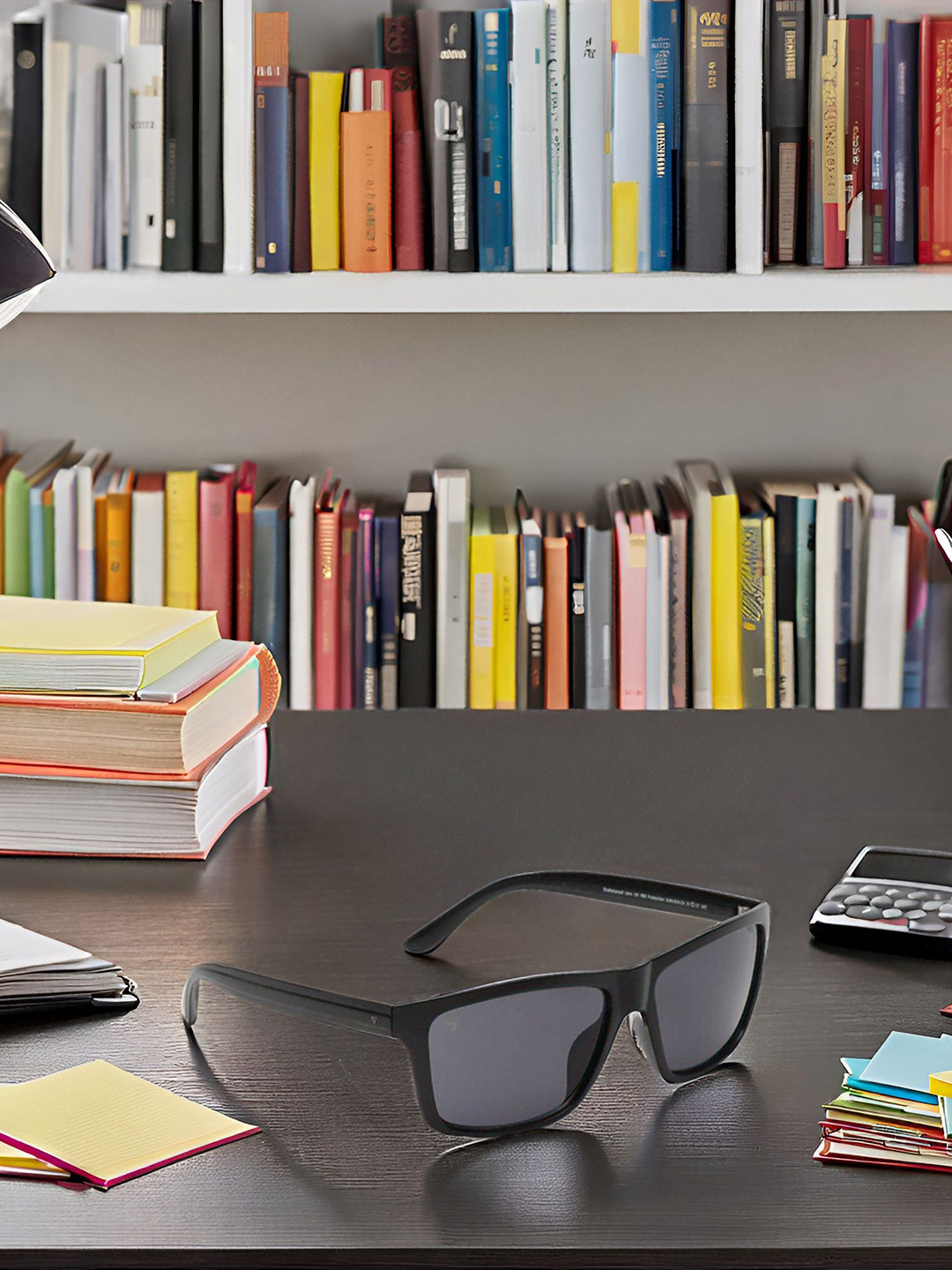 SUNNIES Unisex Rectangle Sunglasses with UV Protected Lens SNS-014-C4(G)