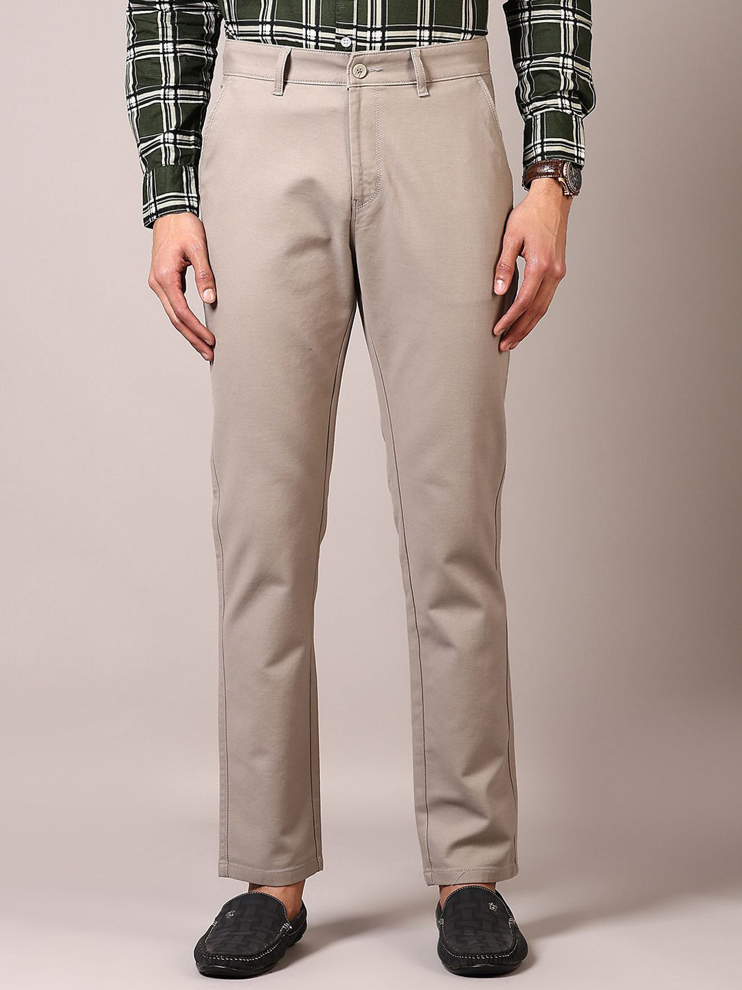 V-Mart Men Cotton Twill  Chino Trousers