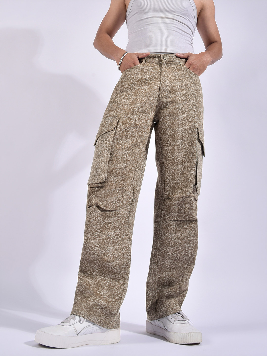Beyoung Men Blast Cargo Pants