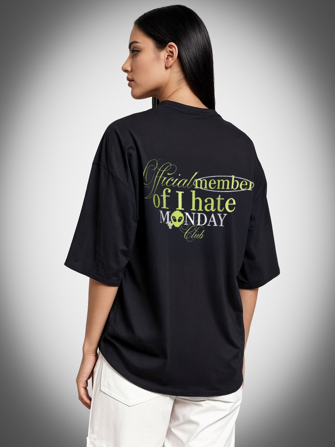 glitchez Weekday Printed Oversized T-shirt