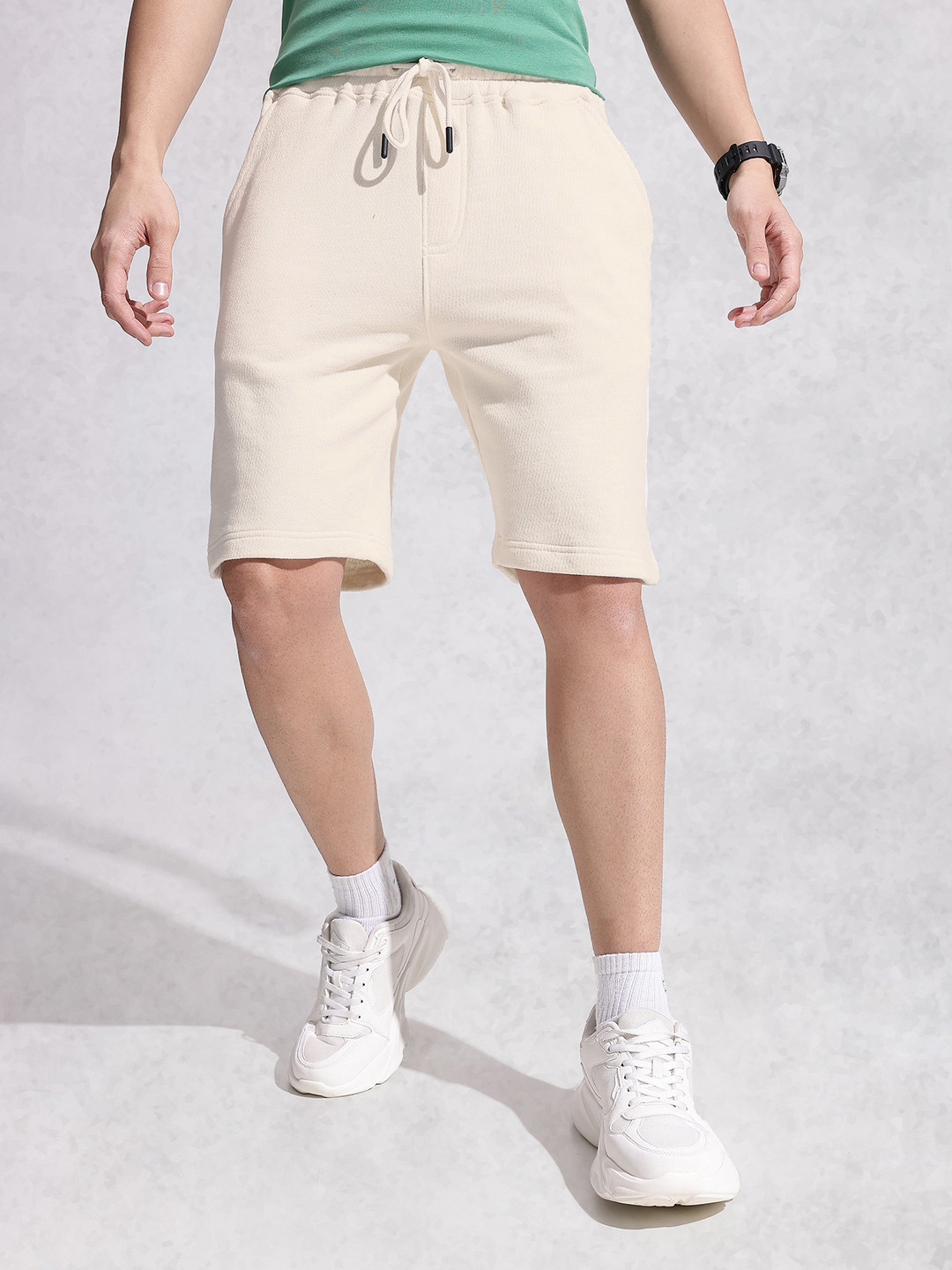 WROGN Men Pure Cotton Shorts