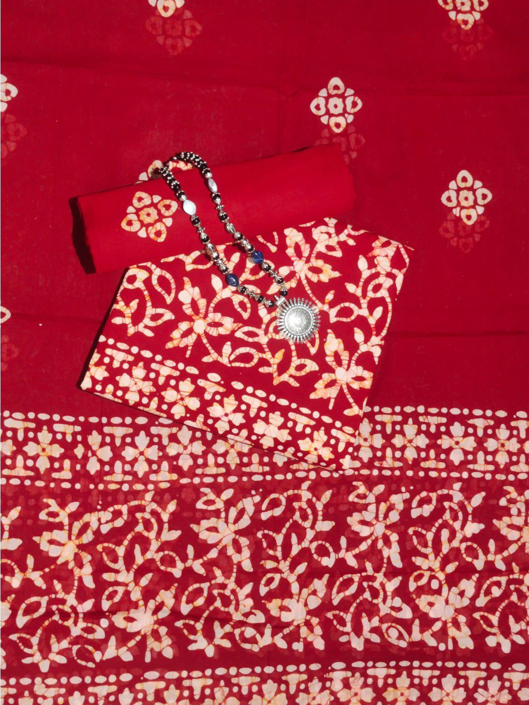 Farooq Dyeing Printed Pure Cotton Unstitched Dress Material