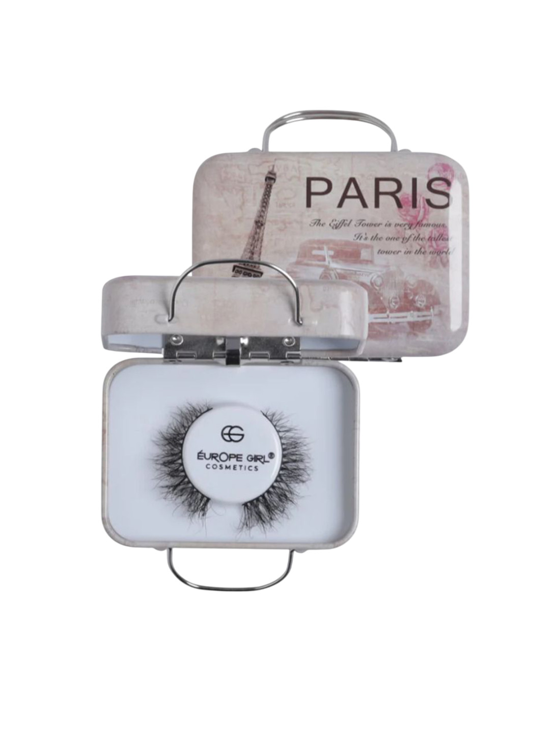 EUROPE GIRL Clear Band Fluffy 3D Mink False Eyelashes - Hiya