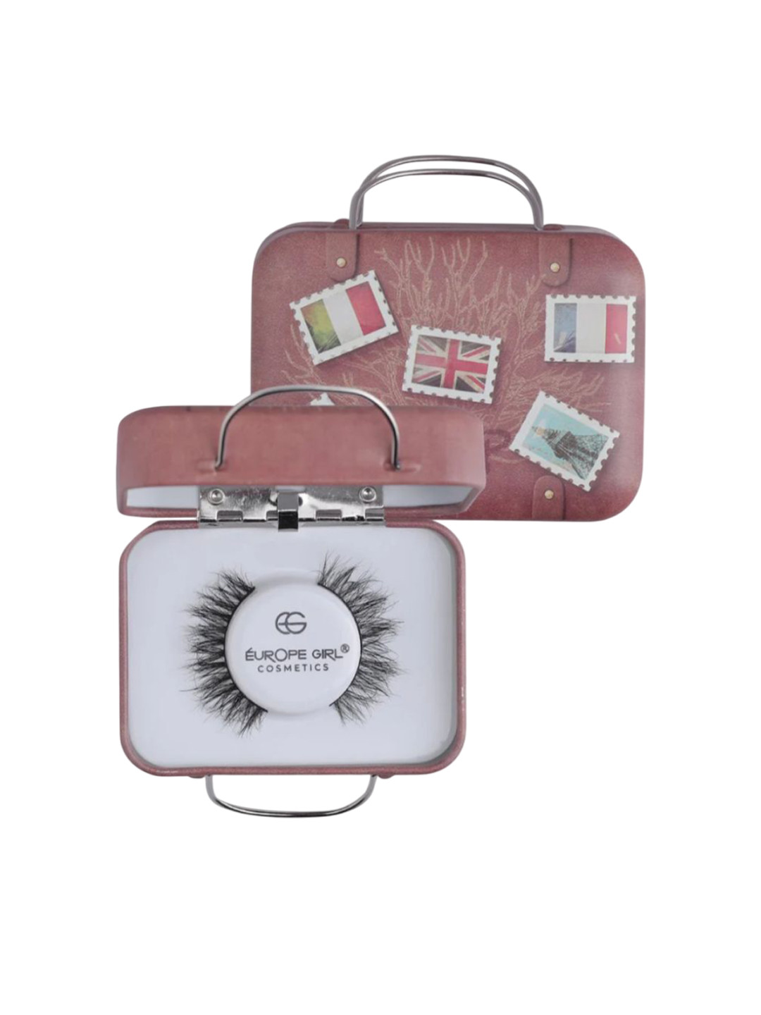 EUROPE GIRL Clear Band Fluffy 3D Mink False Eyelashes - Nora