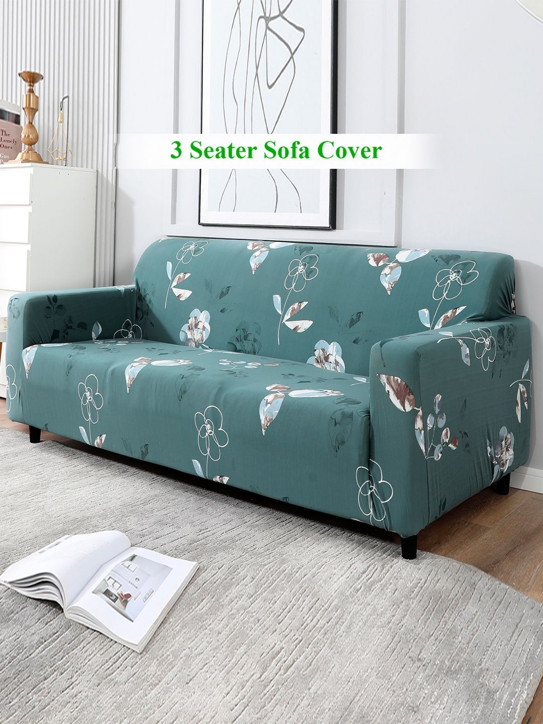HOKIPO 3-Seater Sofa Cover