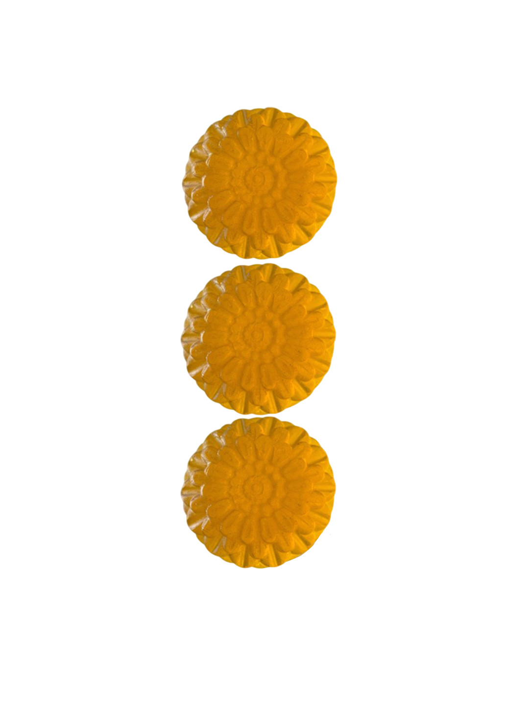 GROOVY Set Of 3 Hazelnut Harmony Kesar Bathing Bar - 100 g Each