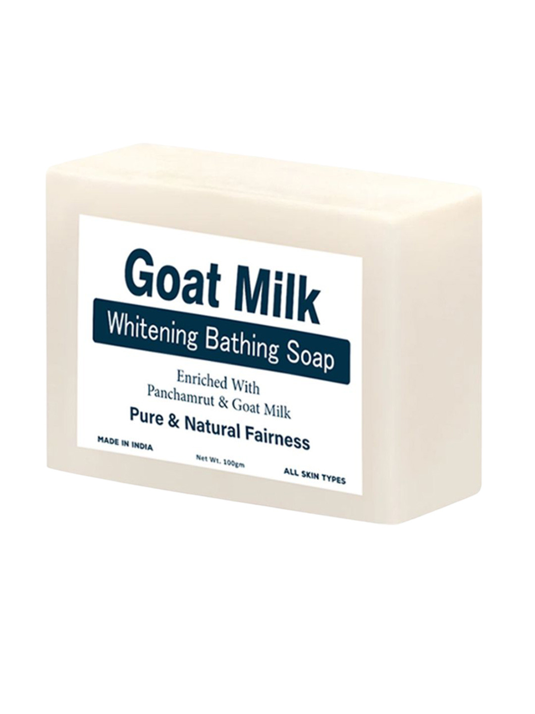 GROOVY Goat Milk Whitening Soap With Kojic Acid & Shea Butter - 100 g