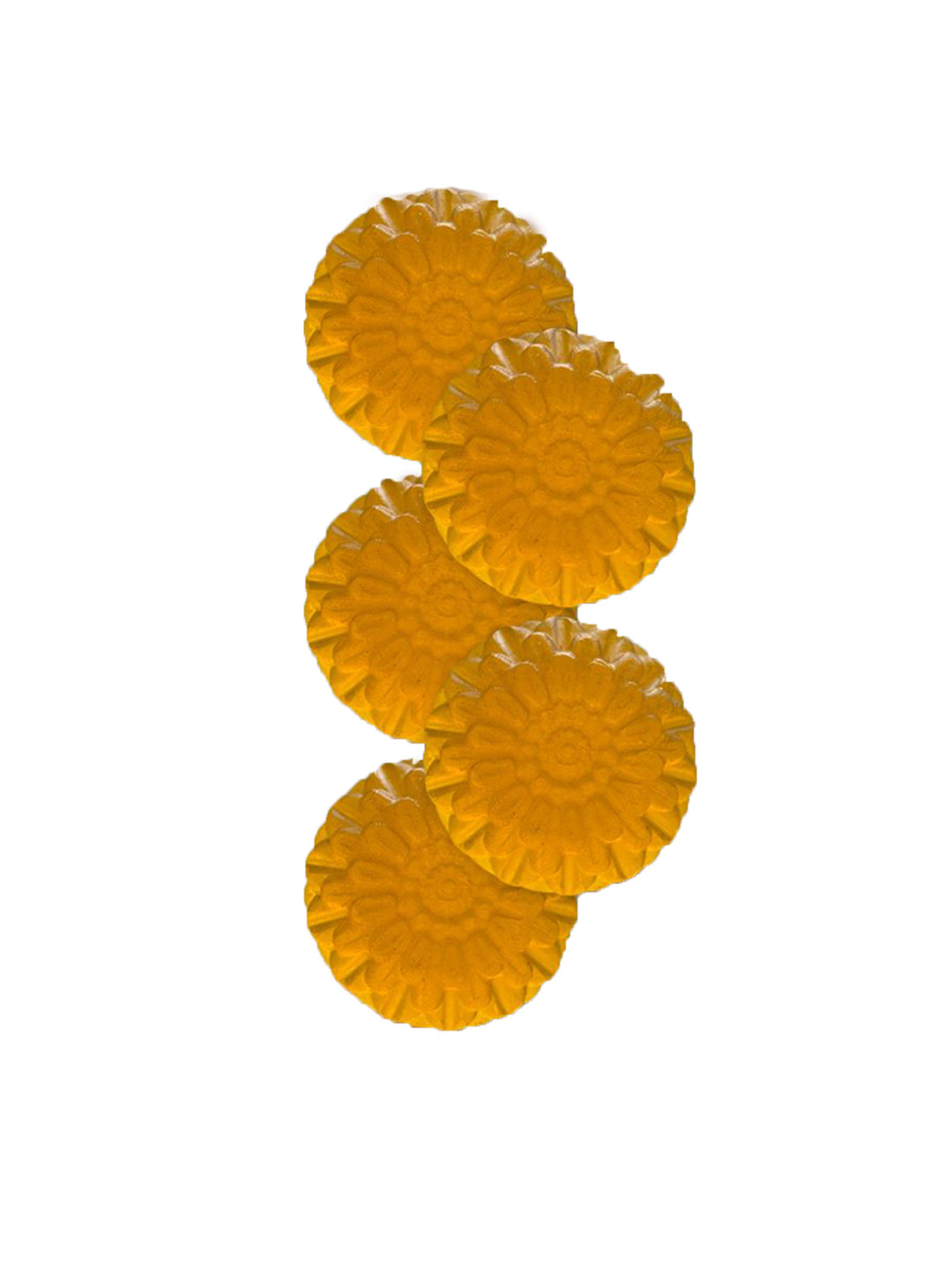 GROOVY Set Of 5 Kesar Bathing Soap- 100 g Each