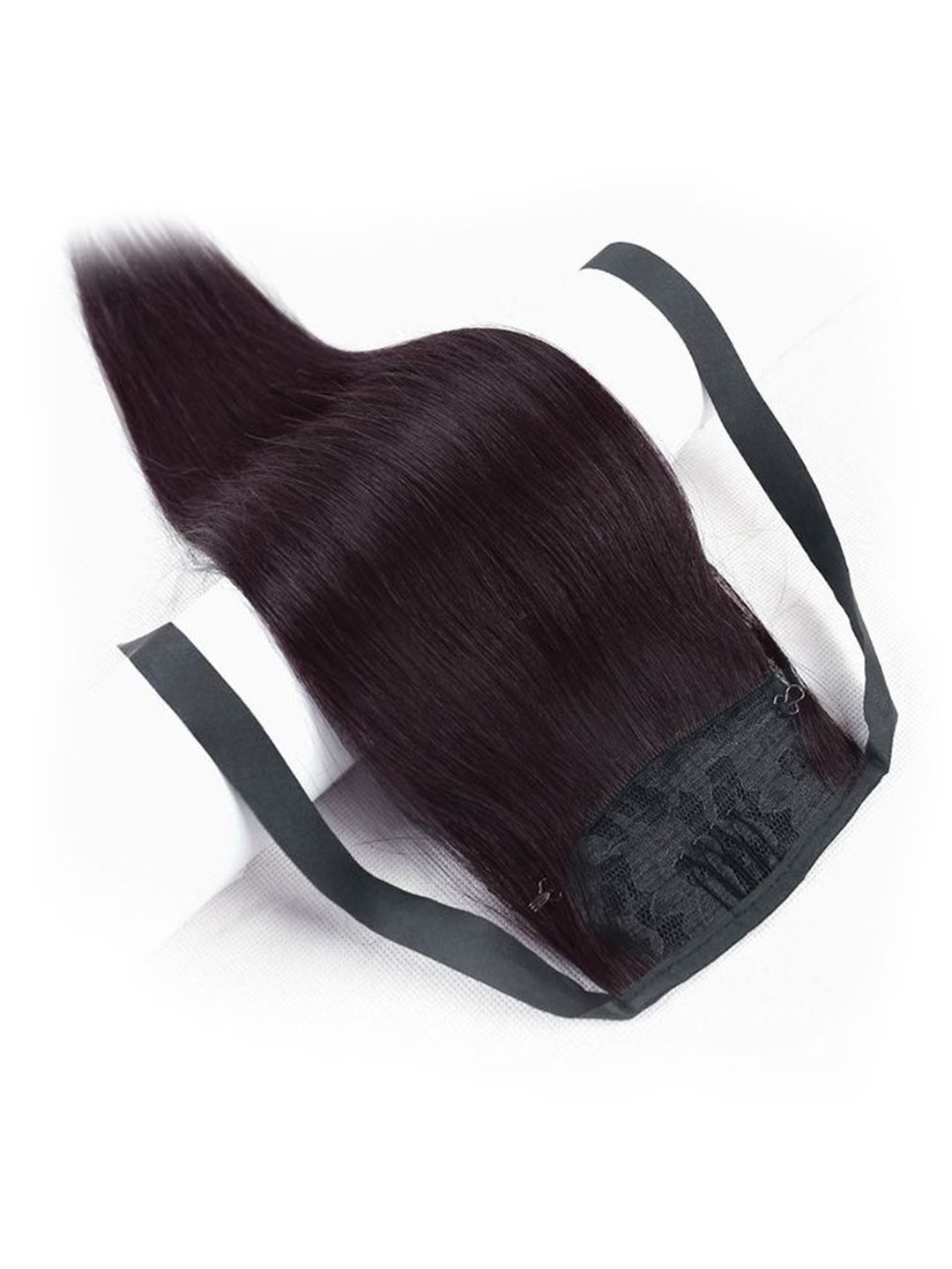 D-Divine Full Head Ribbon Hair Extension Wig  Brown  21.6 Inch