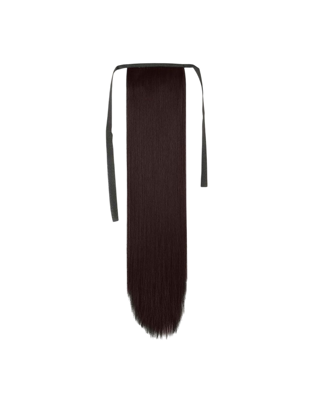 D-Divine Full Head Ribbon Hair Extension Wig  Brown 21.6 Inch