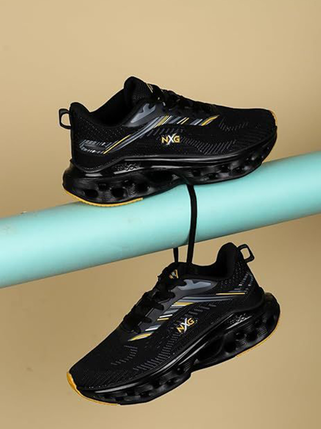 Columbus Men GENPOWER Printed Lace-Ups Sneakers