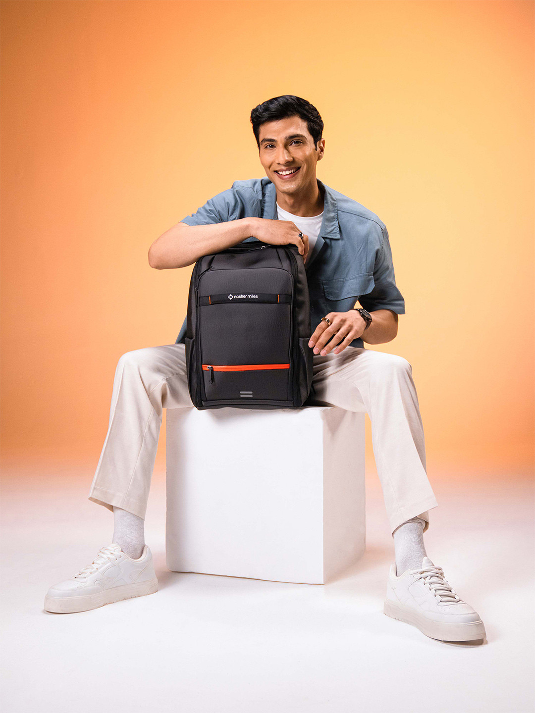 Nasher Miles Unisex Brooklyn 30L Polyester Overnighter Multipurpose Laptop Backpack