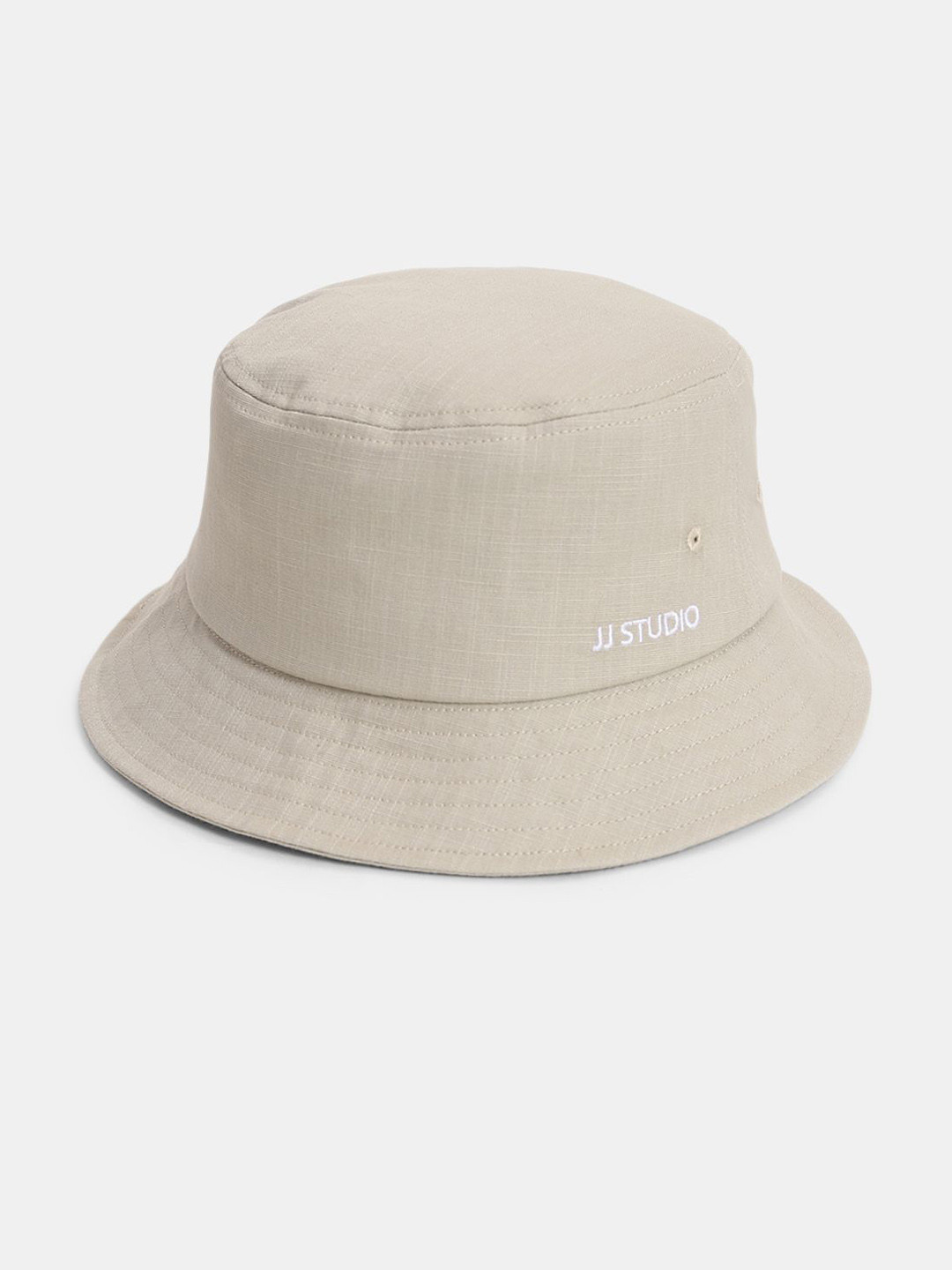Jack & Jones Men Beige Solid Bucket Hat