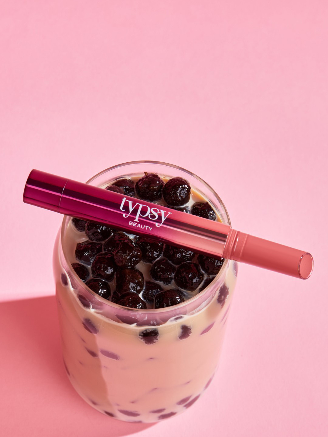 Typsy Beauty Glossified 3-in-1 Lip Plumper Balm Gloss 2.7g - Bubble Tea 03