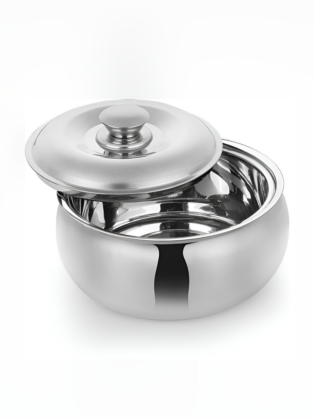 Classic Essentials Stainless Steel 2 Pieces Dishwasher Safe Thermal Casserole 2.1L