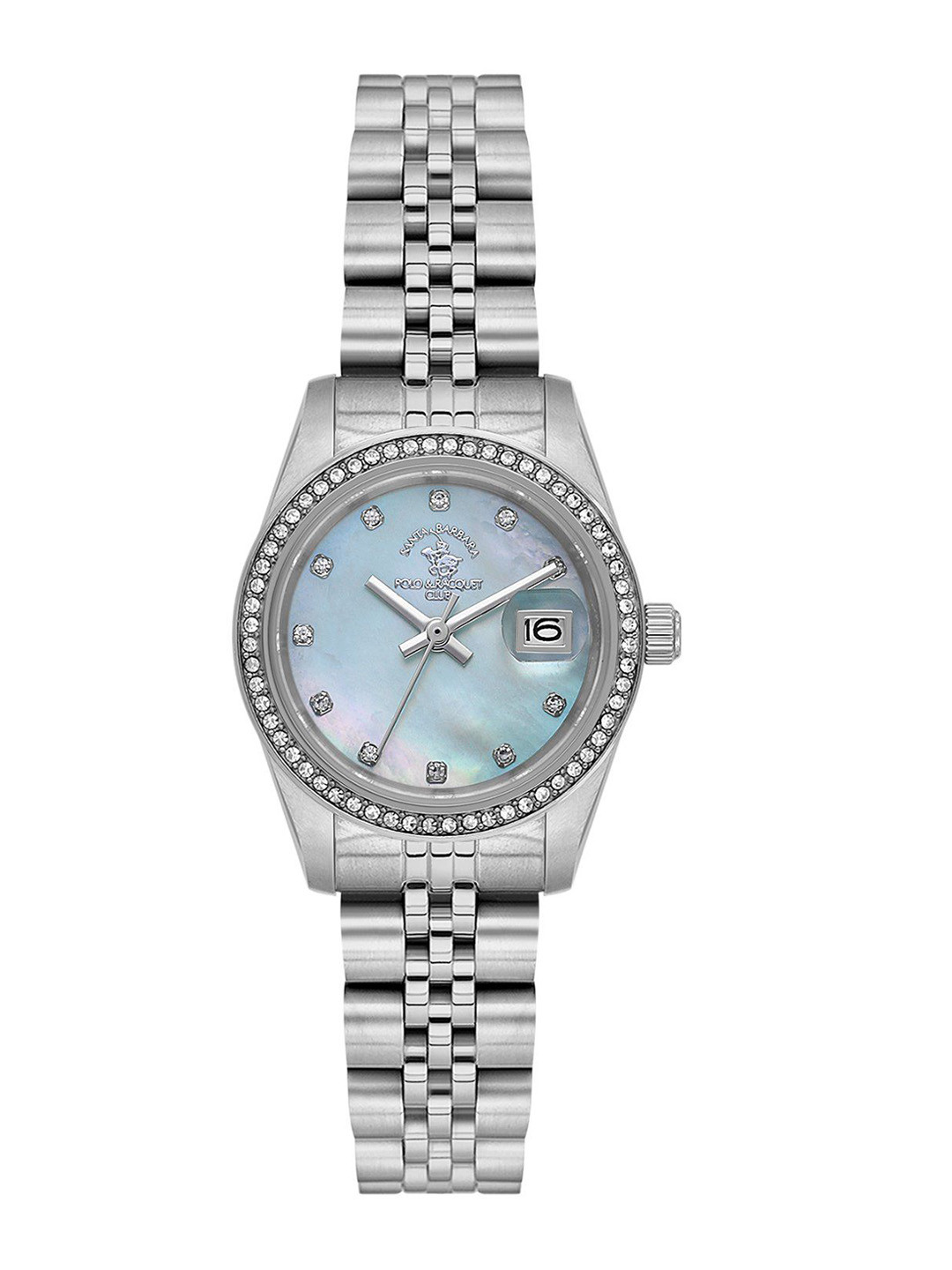 SANTA BARBARA POLO & RACQUET CLUB Women Embellished Analogue Watch SB.4.10015-2