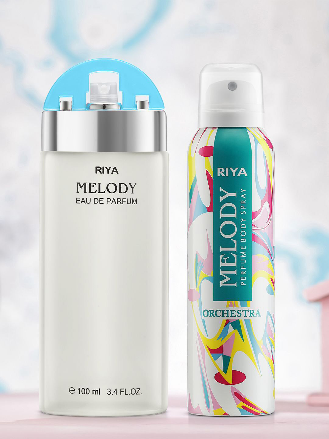 RIYA Melody Set Of 2 Long Lasting Eau De Perfume - 100 ml & Body Spray - 150 ml