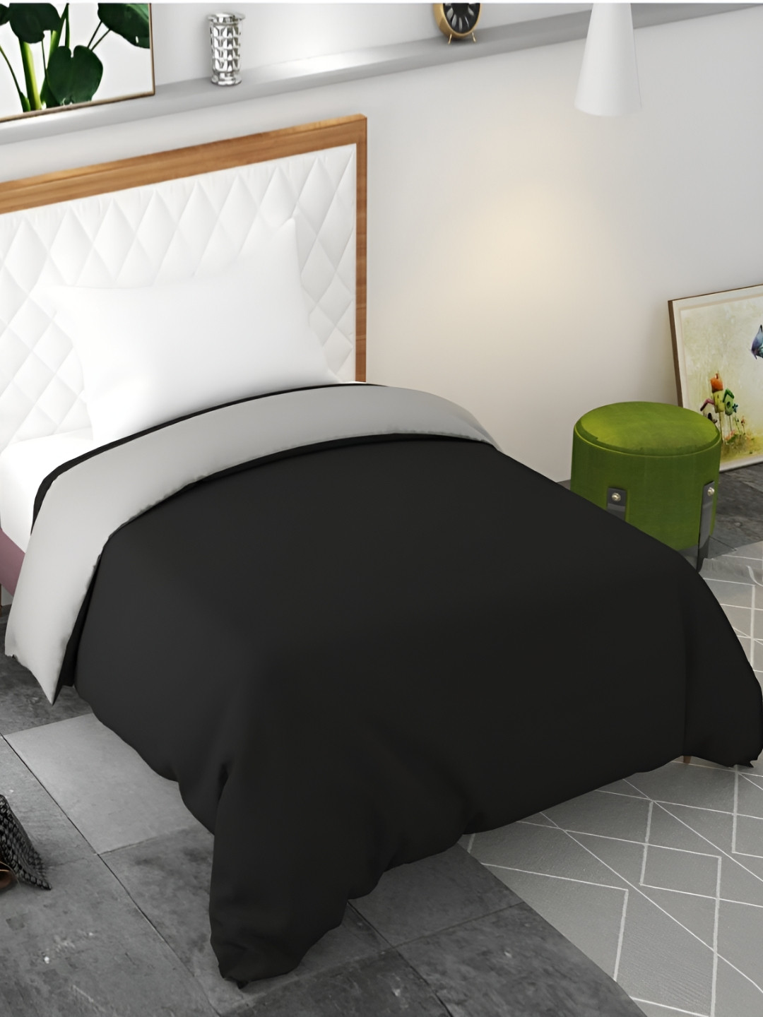 Bromwick Black & Grey 250 TC Duvet Cover