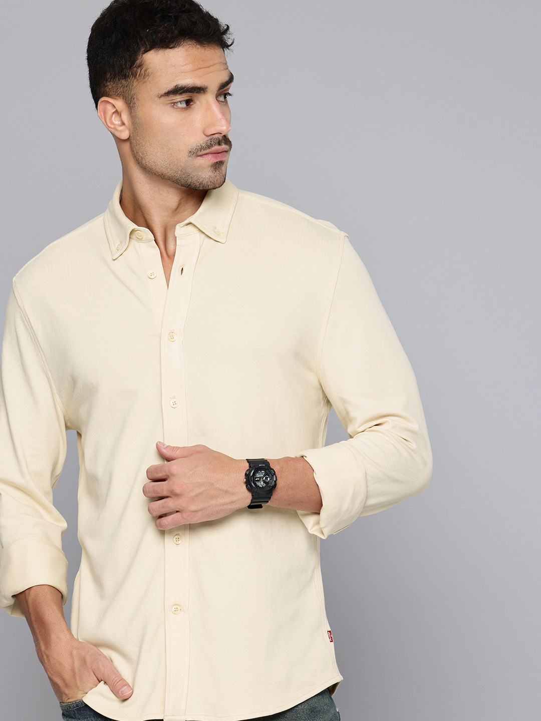 Levis Button-Down Collar Slim Fit Casual Shirt