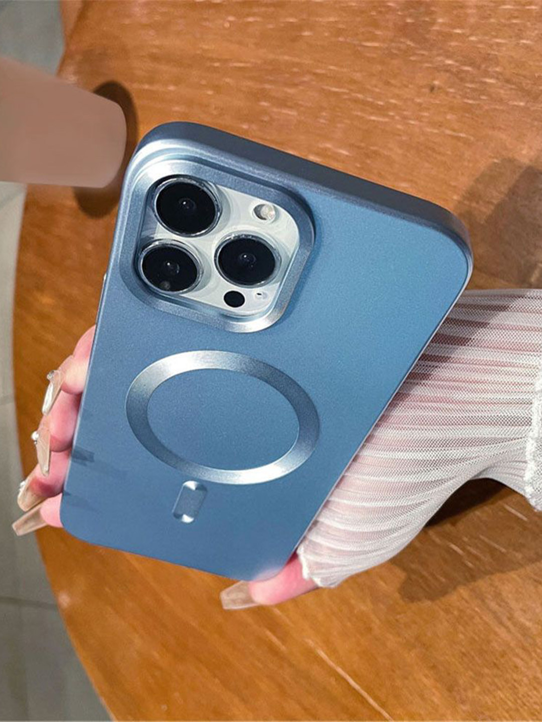 Luxury Kase LK101 Matte Magnetic Wireless Charging Mag-Safe iPhone 14 Pro Back Case