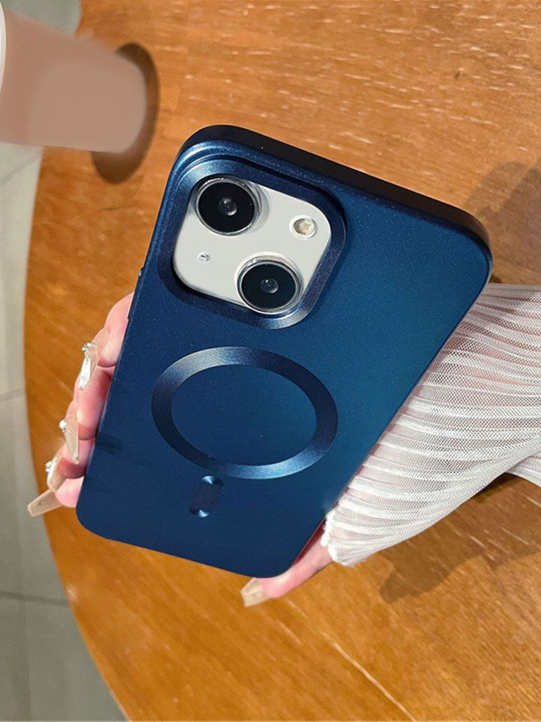 Luxury Kase LK101 Matte Magnetic Wireless Charging Mag-Safe iPhone 14 Plus Back Case