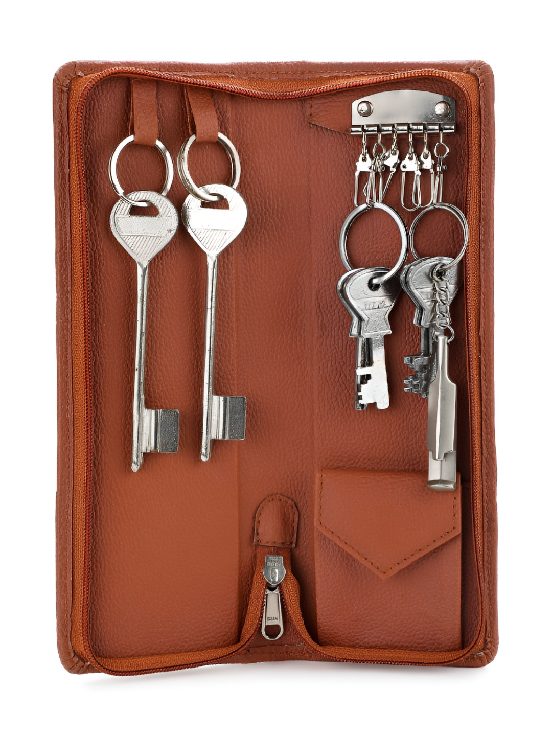 Alpna Tan Textured Key Holder