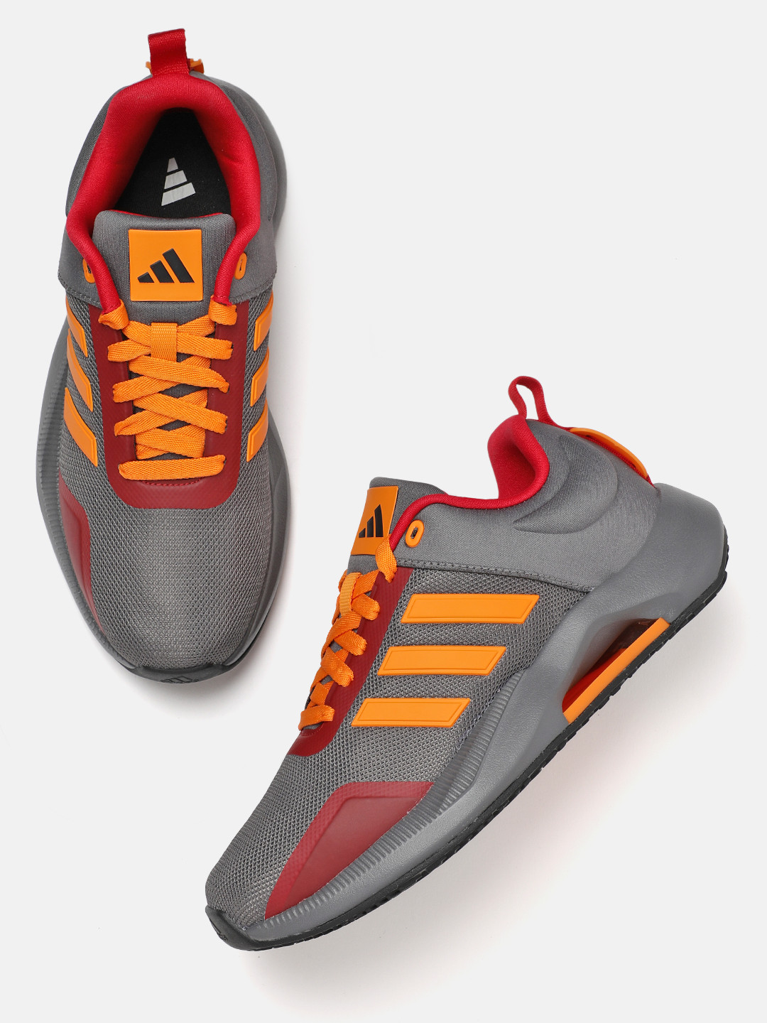 ADIDAS Men Tor-Acerun 3-Striped Brand Logo Detail Woven Design Shoes