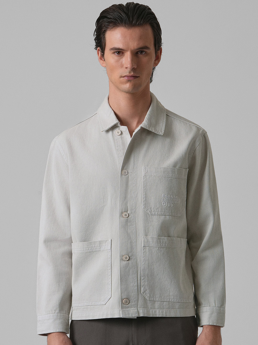 Banana Club Men Cotton Drill Jacket