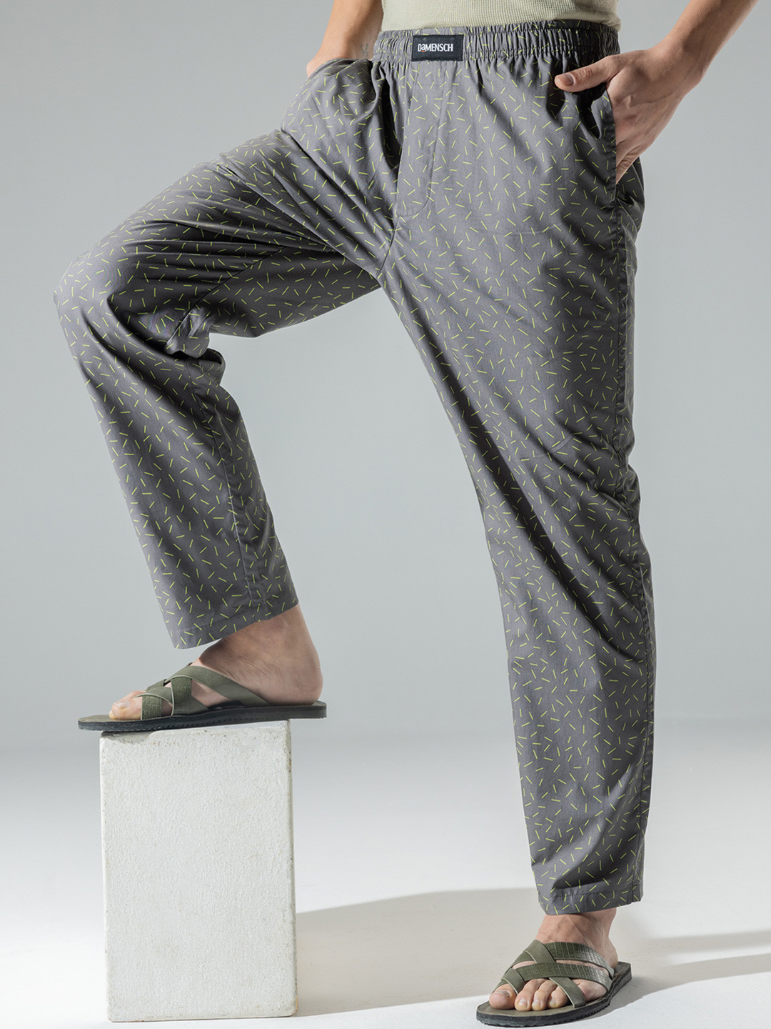 DAMENSCH BREEEZE Men Cotton Ultra Light Relaxed Fit Lounge Pant