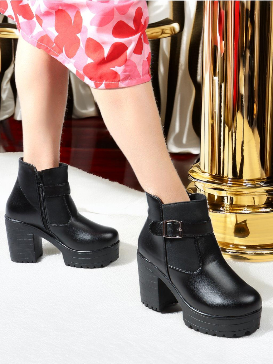 Killer Women Ankle High Lace-Up Regular Boots