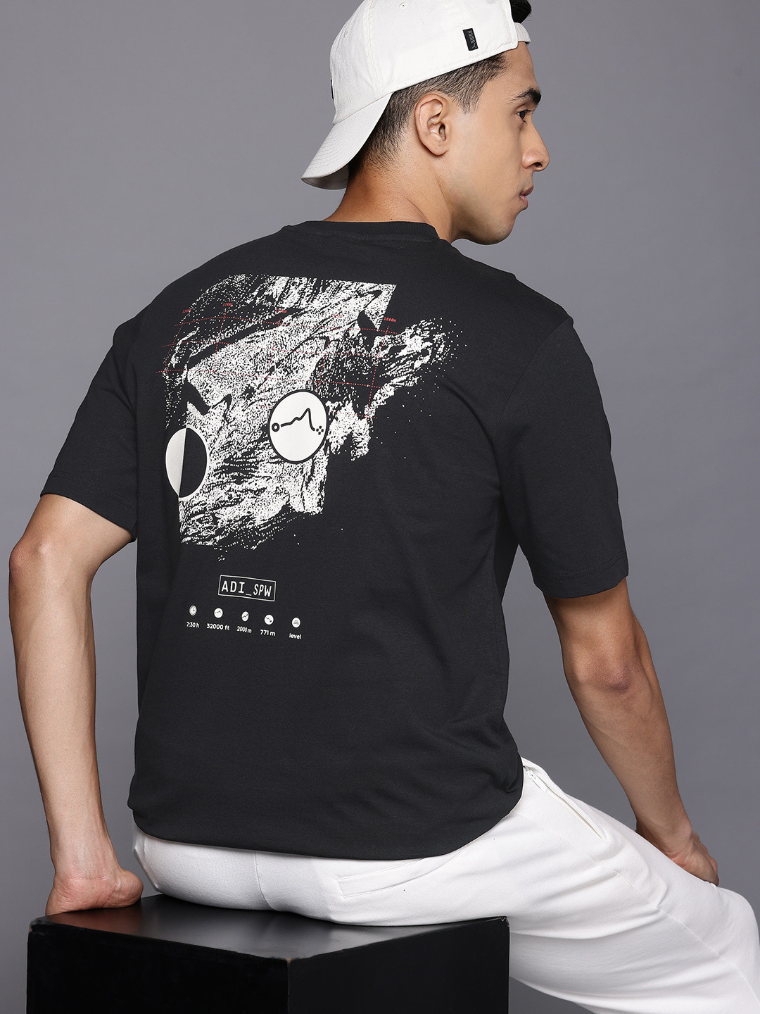 ADIDAS T CE Space Printed T-shirt