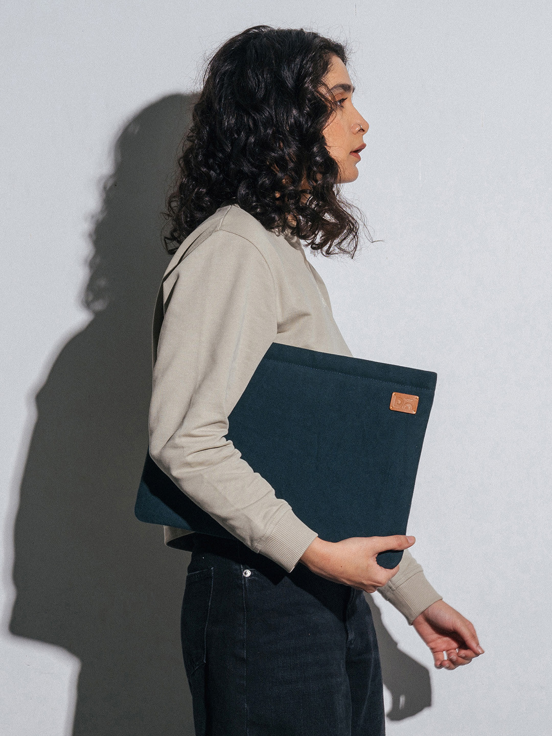 DailyObjects Unisex Midnight Blue Skipper Sleeve Small For iPads/Tablet 28cm