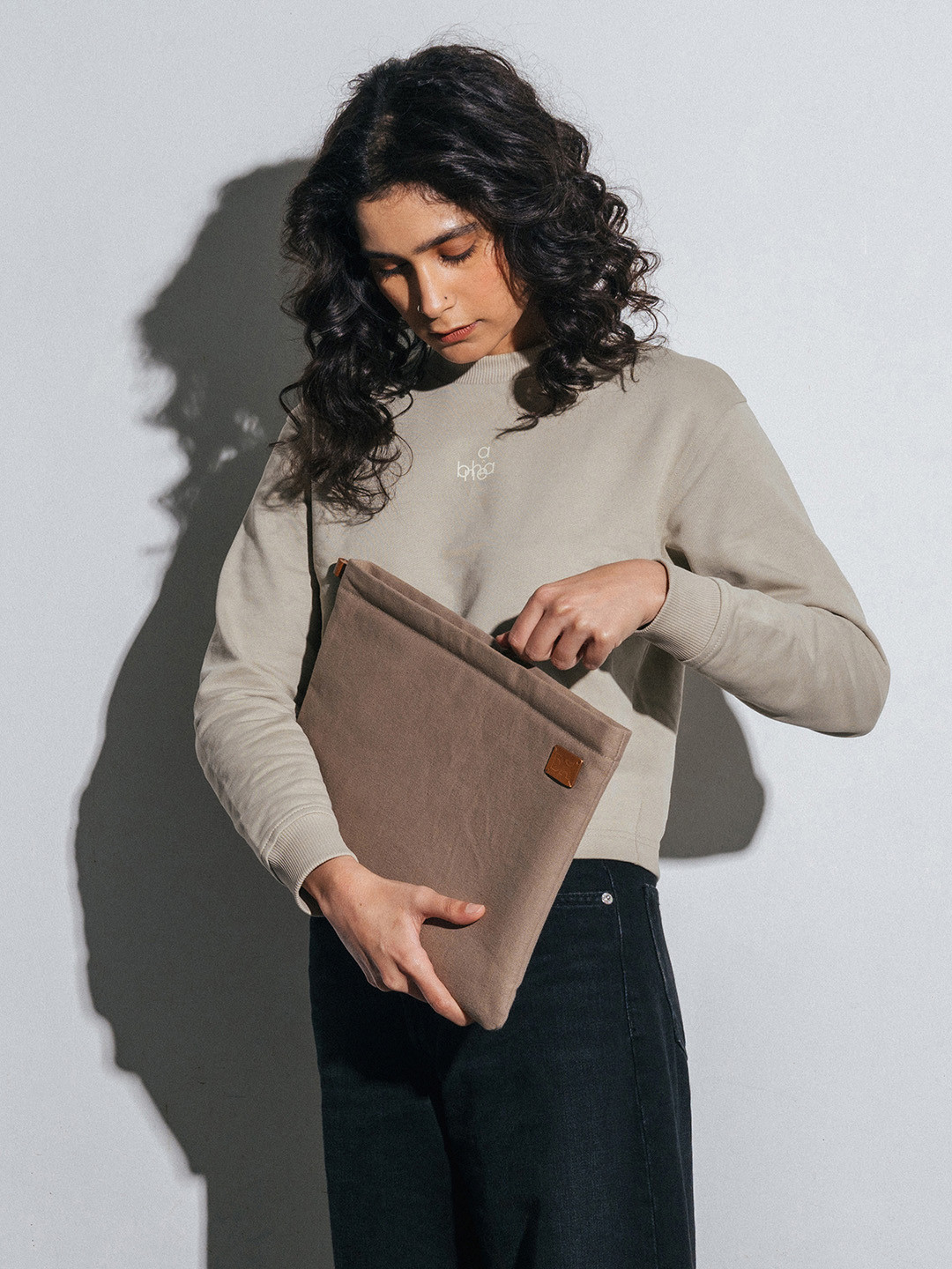 DailyObjects Unisex Khaki Beige Skipper Sleeve For MacBook/Laptop