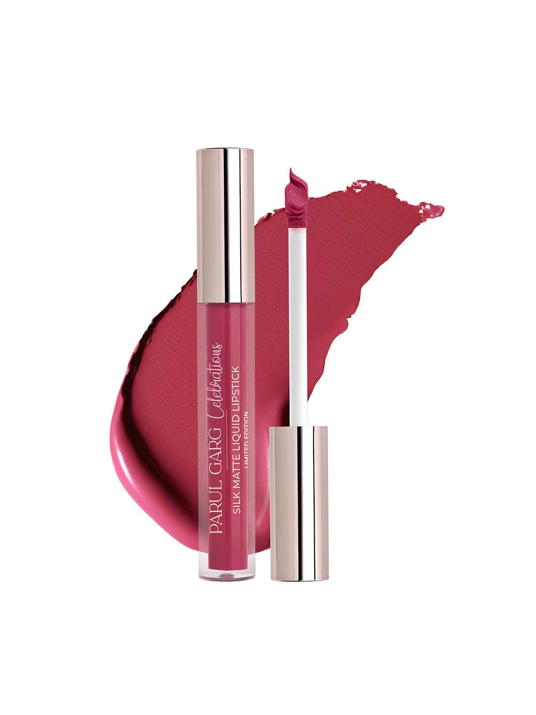 Parul Garg Silk Matte High-Pigment Liquid Lipstick - 2.5 ml - Birthday Girl 02