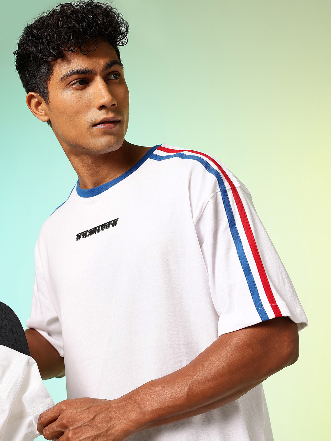 HRX by Hrithik Roshan Being Local Story Drop-Shoulder Sleeves Lifestyle Oversized T-shirt