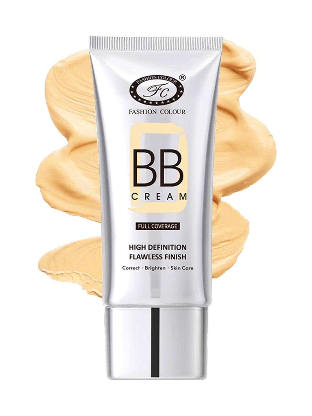 Fashion Colour Full Coverage High Definition Flawless Finish BB Cream-40g - Beige 04