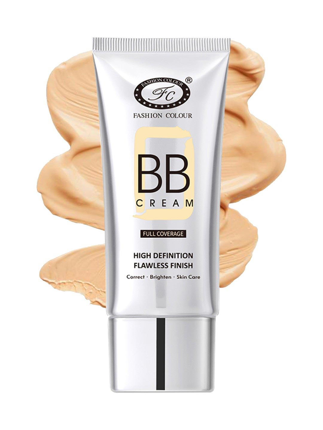 Fashion Colour Full Coverage High Definition Flawless Finish BB Cream-40g - Natural 01