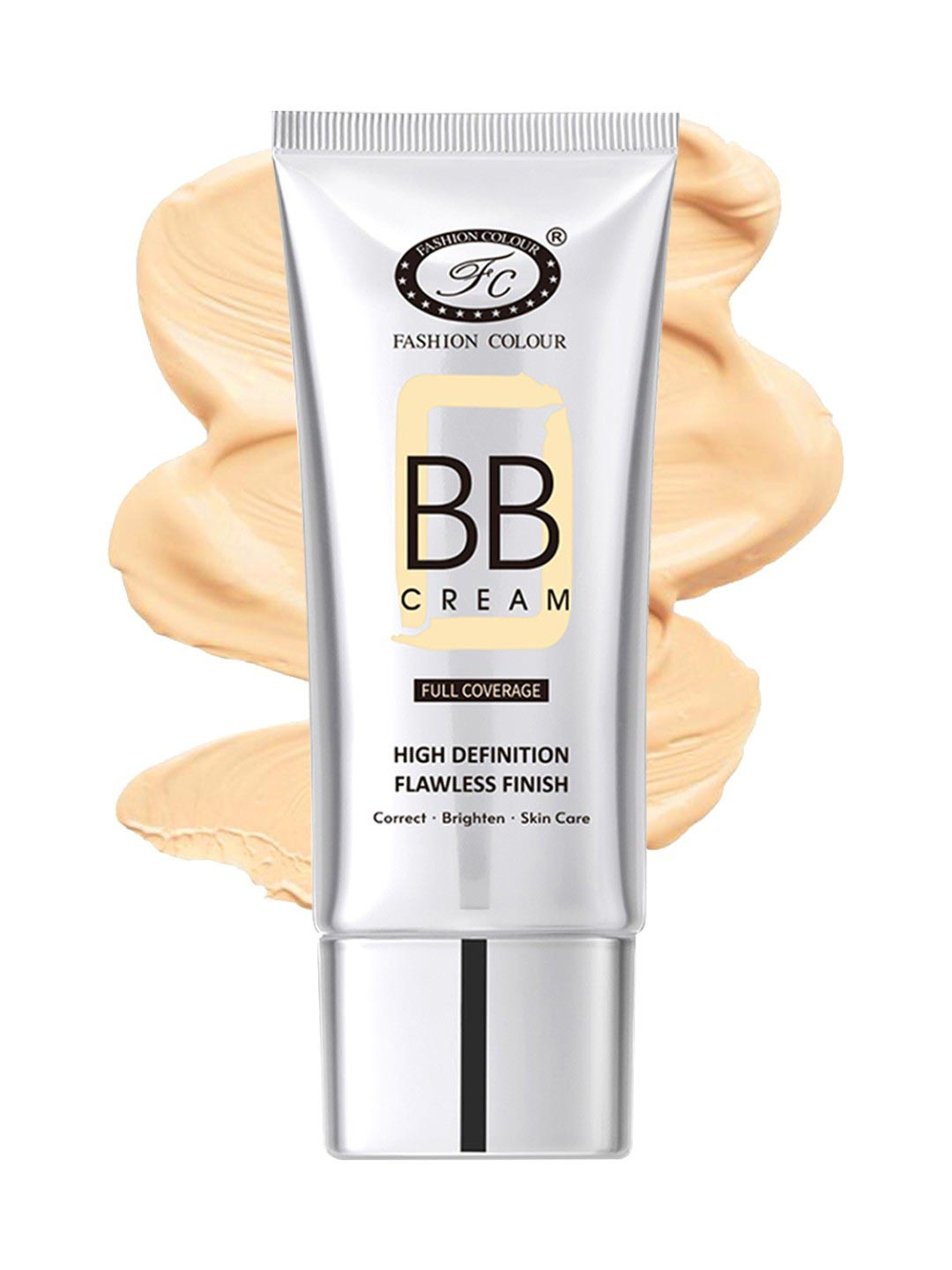 Fashion Colour Full Coverage High Definition Flawless Finish BB Cream-40g - Honey 02