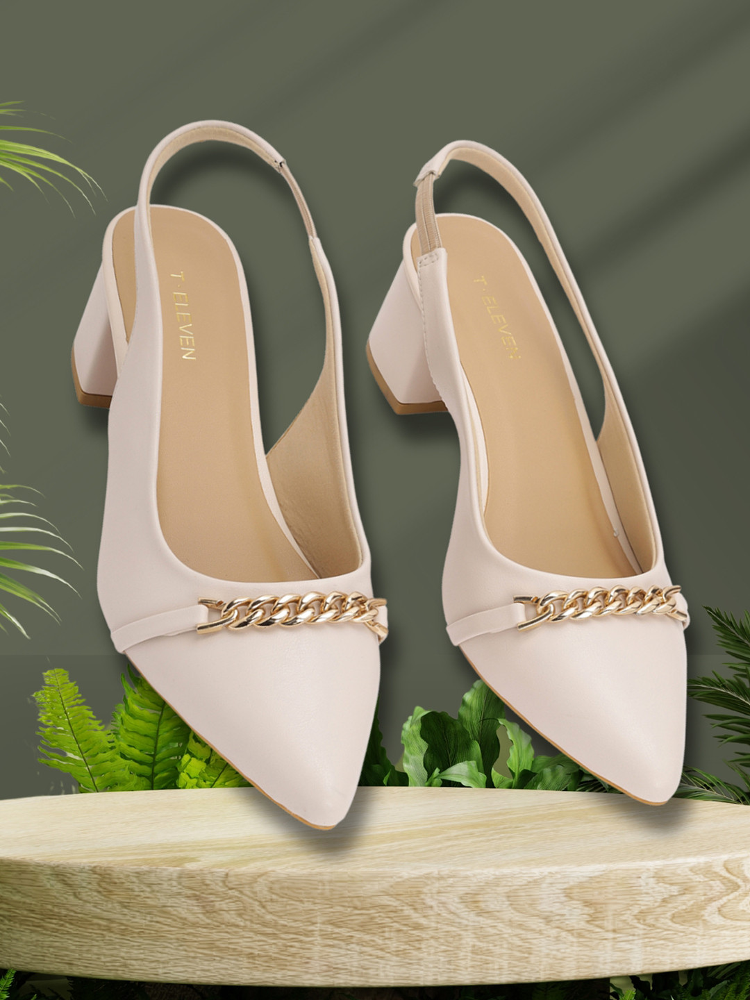 T.ELEVEN Women Block Heels Pumps