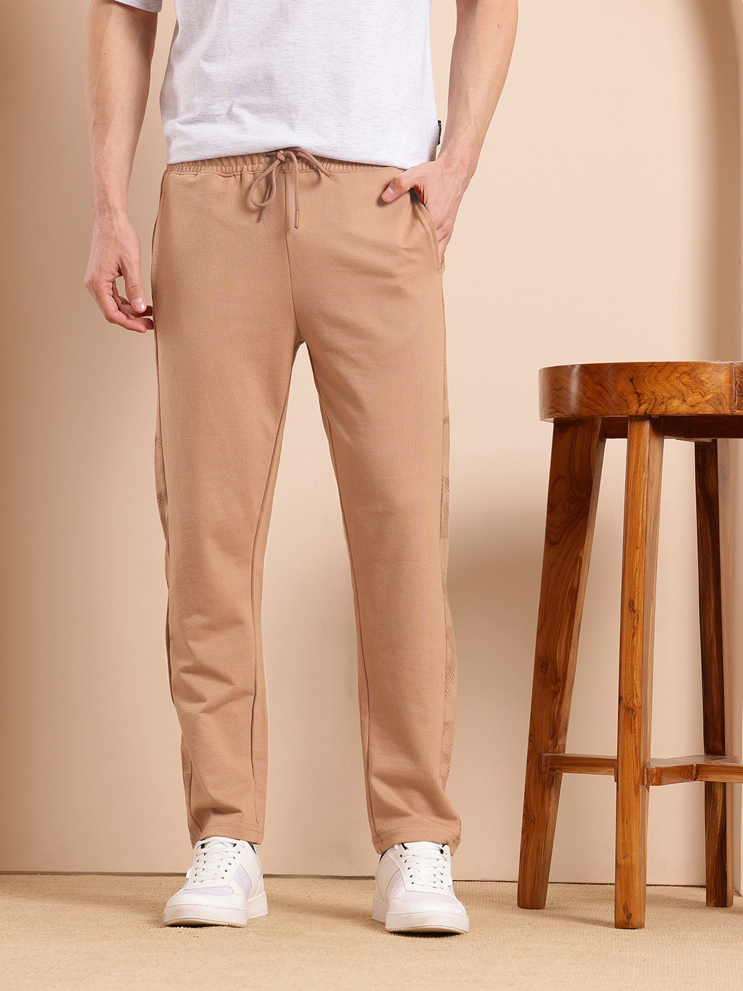 Mast & Harbour Men Terry Track Pants