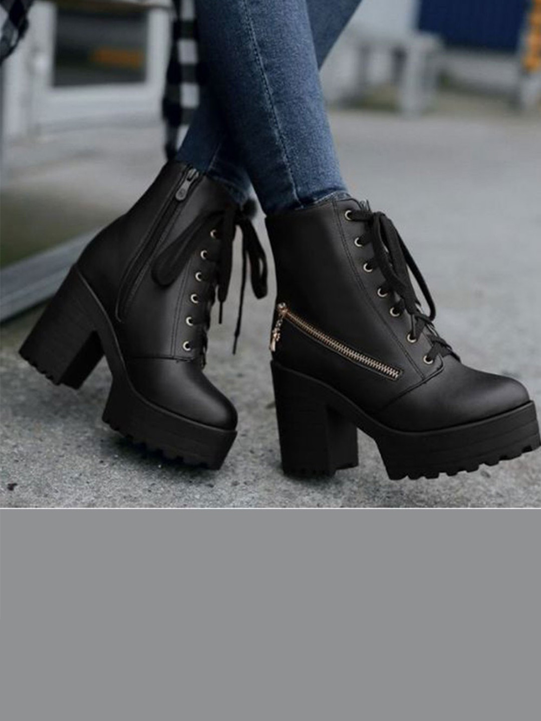 Killer Women Round Toe Regular Boots