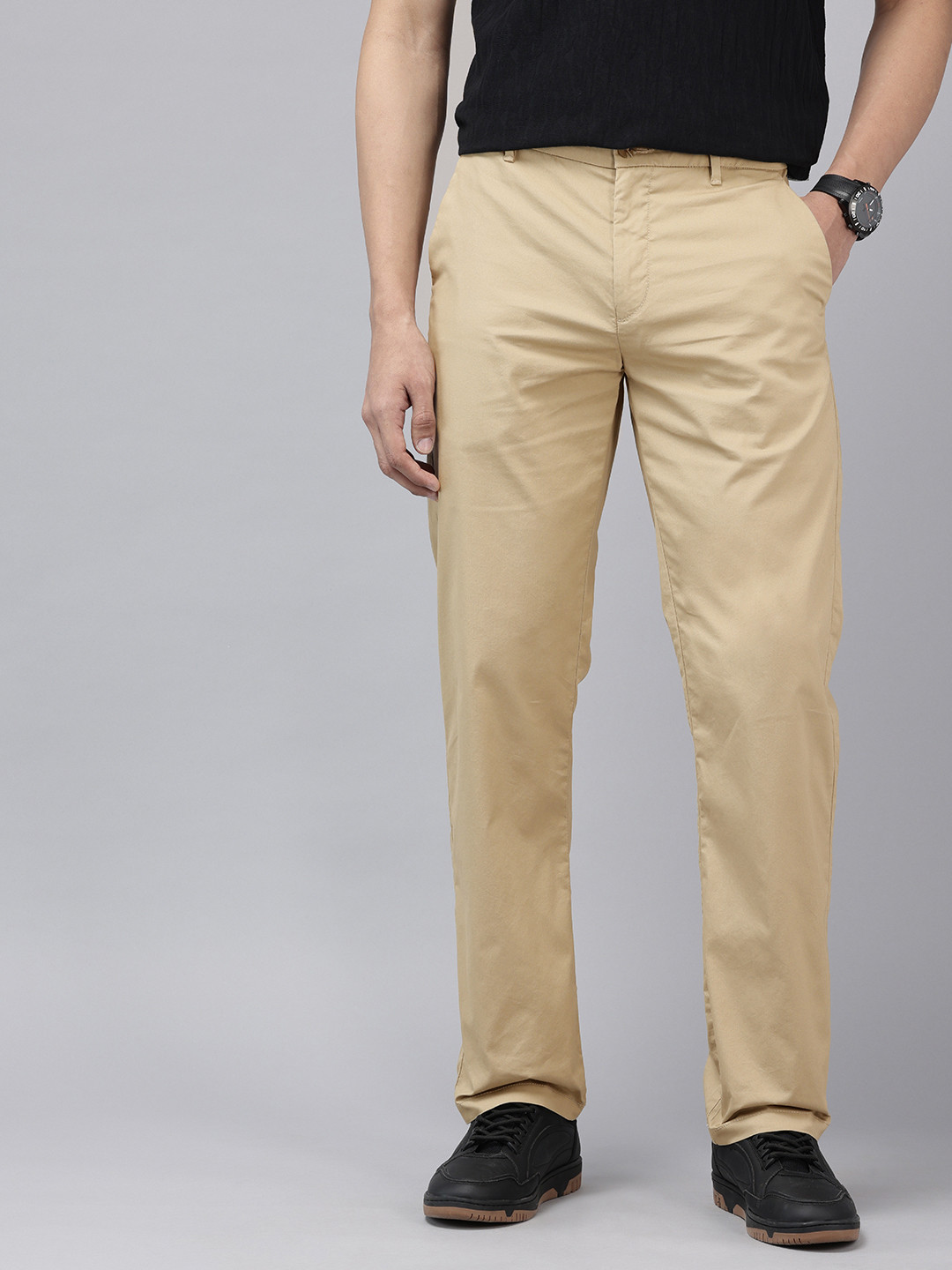 U.S. Polo Assn. Men Riley Straight Fit Trousers