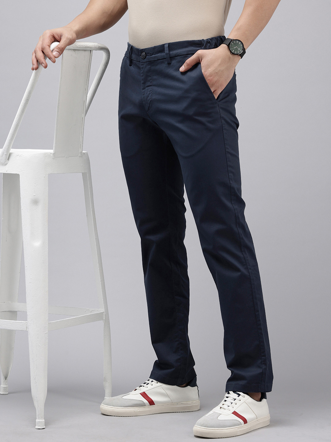 U.S. Polo Assn. Men Riley Straight Fit Trousers